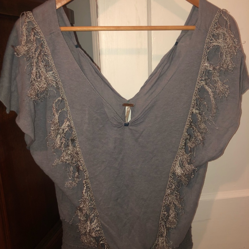 Free People Fringe top